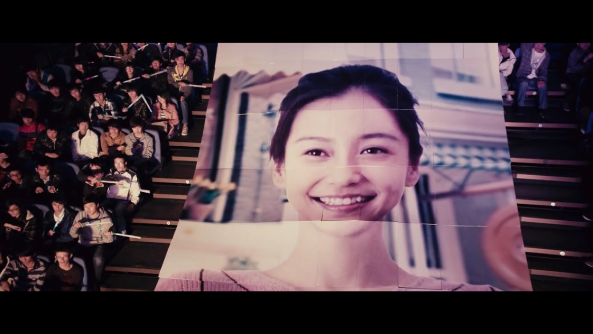 电影第一次,angelababy和赵又廷诠释爱情.