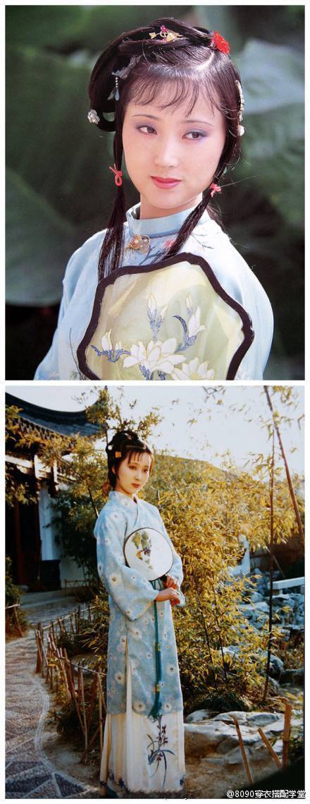 1987年版《红楼梦》中林黛玉的那些装扮!