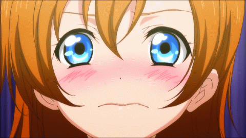 动漫 二次元 同人 lovelive 高坂穗乃果 gif