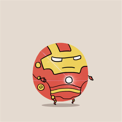 蛋蛋头像《iron man》