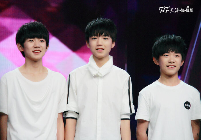 tfboys-易烊千玺 王俊凯 王源1 cr:tf天涯姐姐团