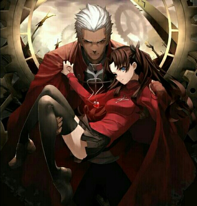 fate stay night远坂凛 红aヽ(〃66〃)id:47242830【 侵删 】动漫