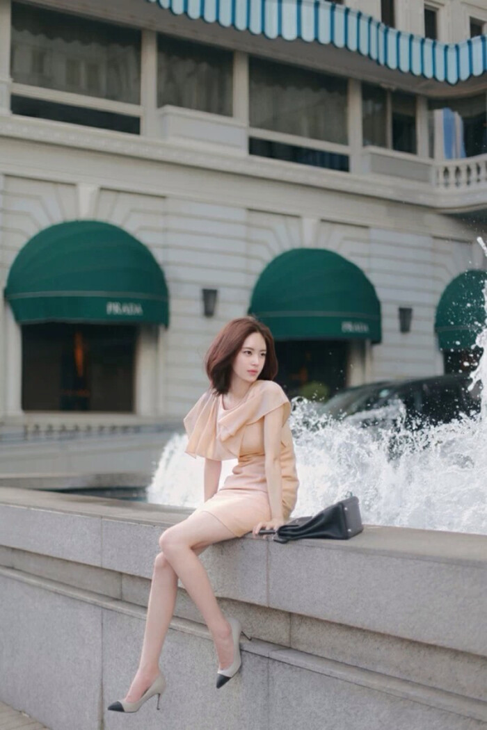 最美女神#milkcocoa尹善英#高冷模特