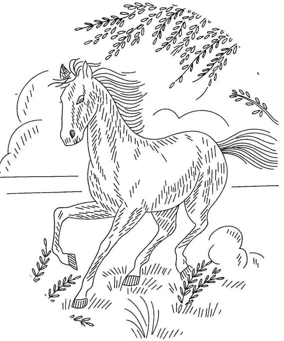 骏马