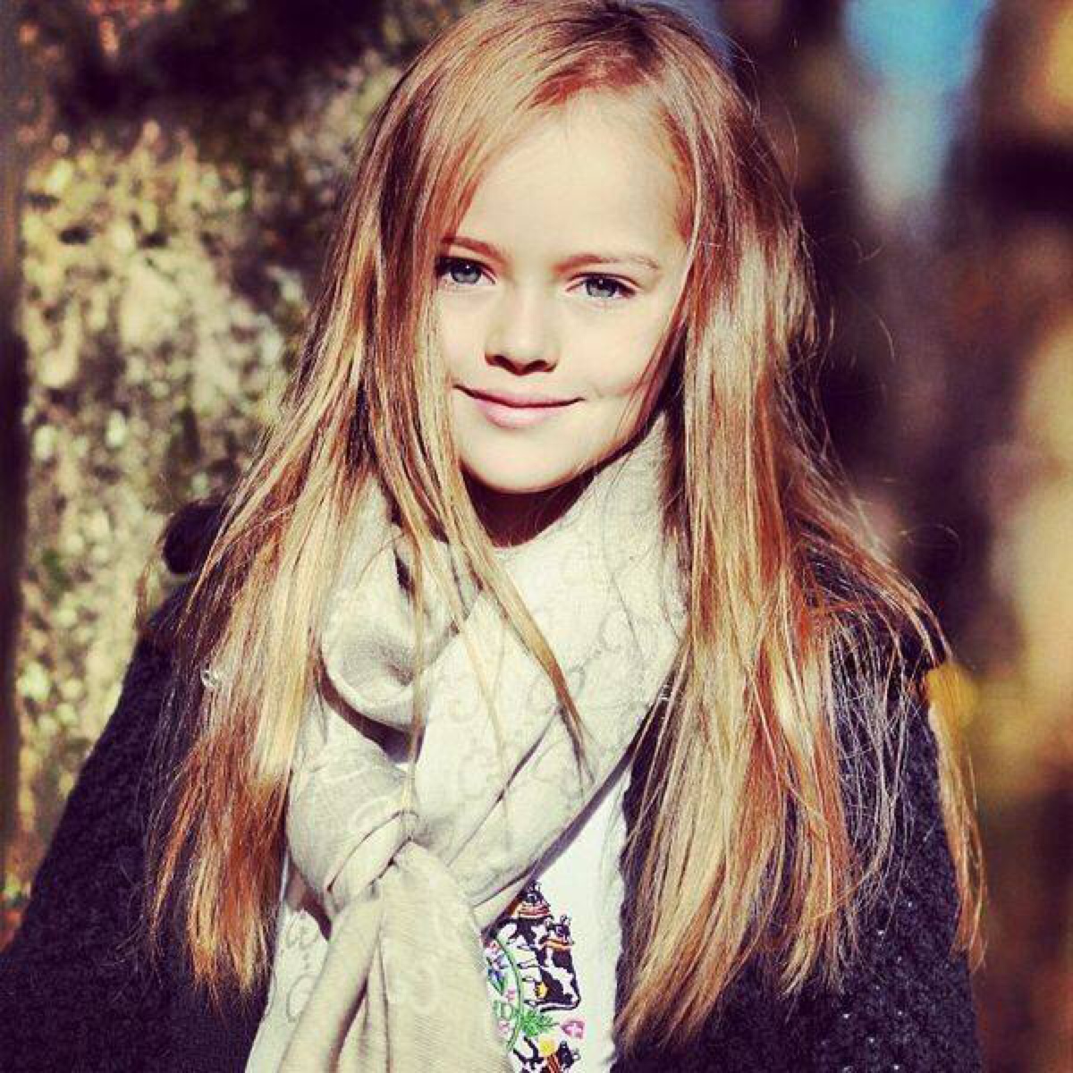 这位年仅9岁的俄罗斯小女孩kristina pimenova,身材比例就已经很好,超