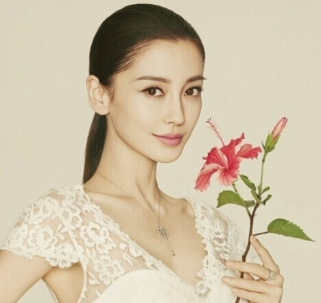 angelababy画画,angelababy 工笔画般美好的angelababy(杨颖)