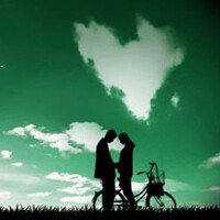 简单爱,情侣骑单车唯美图片,情侣骑自行车浪漫图片,骑单车头像,幸福