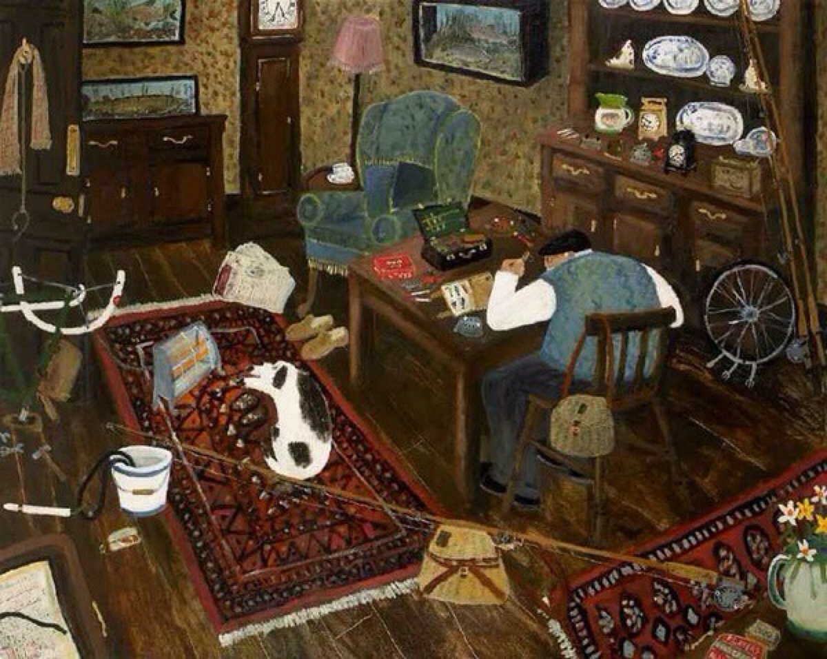 祥和宁静的画作 英国画家gary bunt