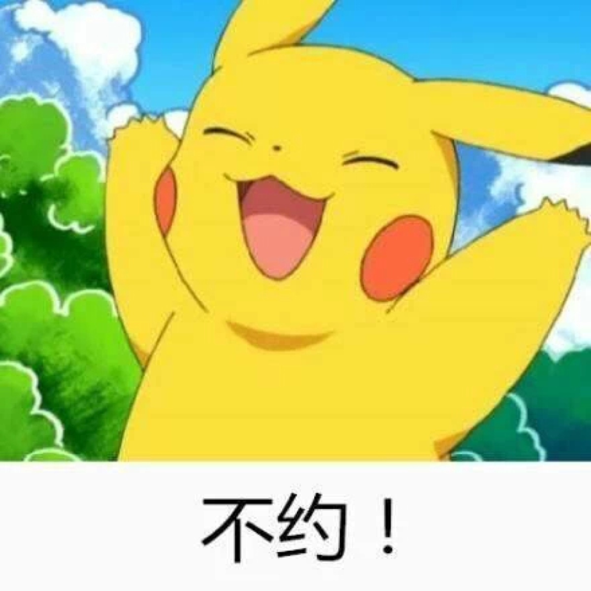 不约!