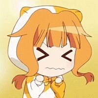 插画动漫 二次元 头像 萌系 女