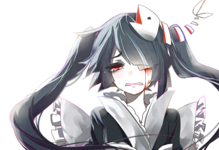 [二次元 少女 人物 插画]同人 原创 手绘 pixiv p站 海底囚人 大海原