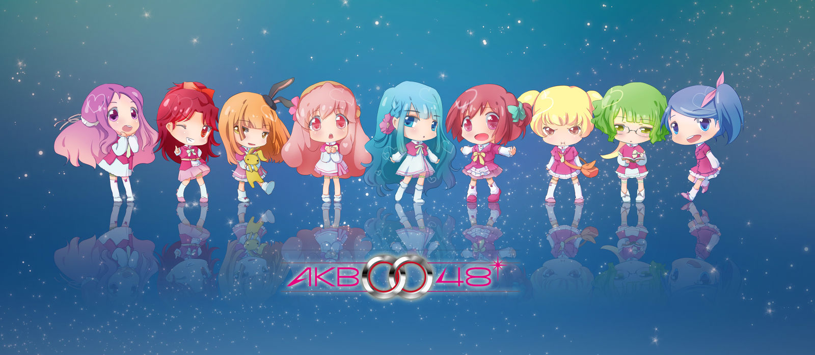 她们有梦想,她们有自信,她们的微笑能感动所有人,她们就是——akb0048