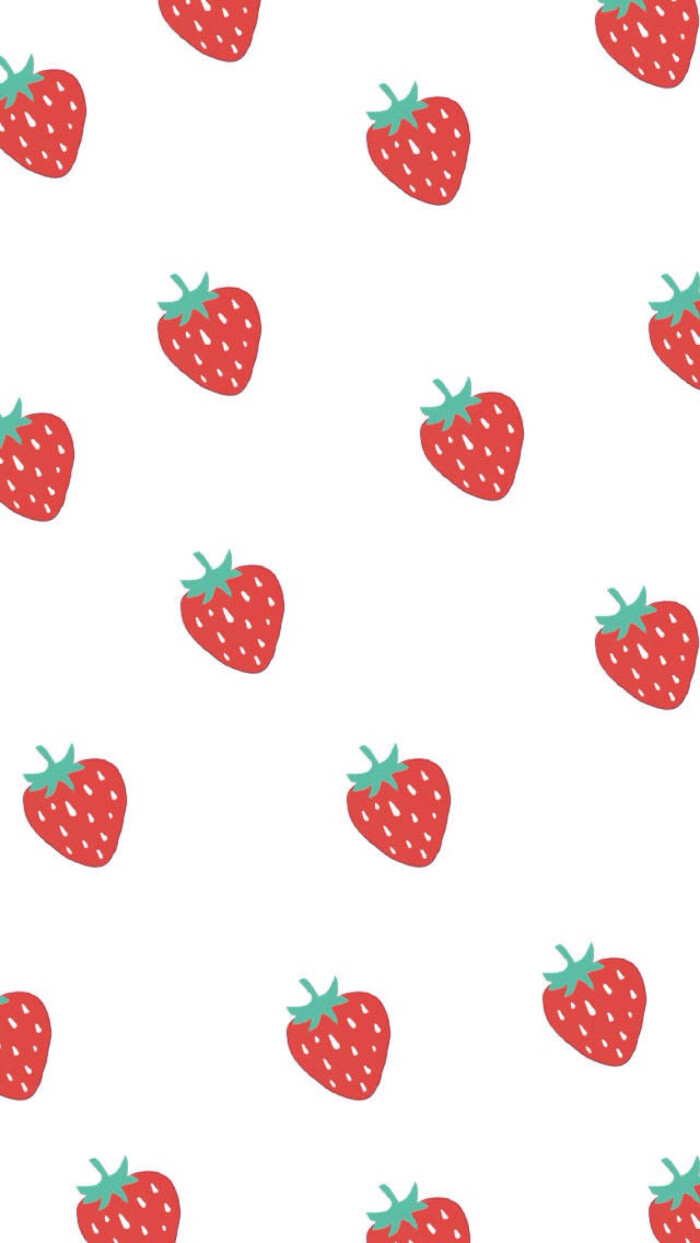 小清新 壁纸 草莓 可爱