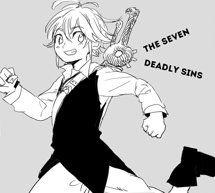 七大罪(七原罪) 梅利奥达斯(meliodas)——愤怒之罪 (dragon"s sin of