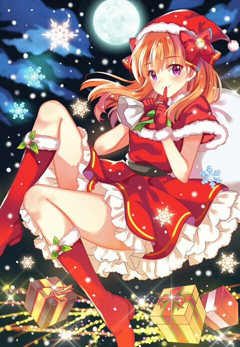 merry christmas 圣诞 动漫 p站 月刊少女