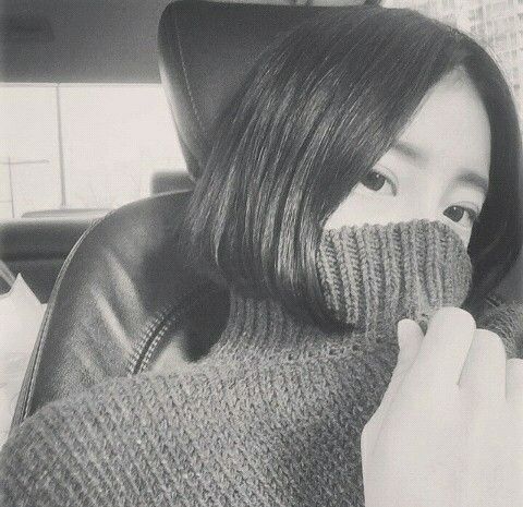 黑白 女头 短发