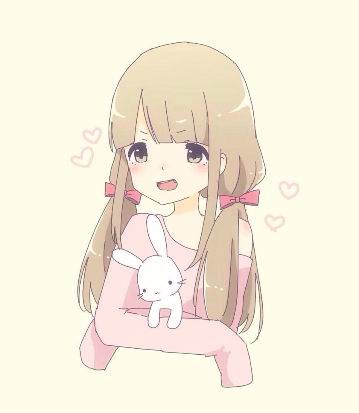 女生头像 卡通少女情怀の粉嫩又可爱