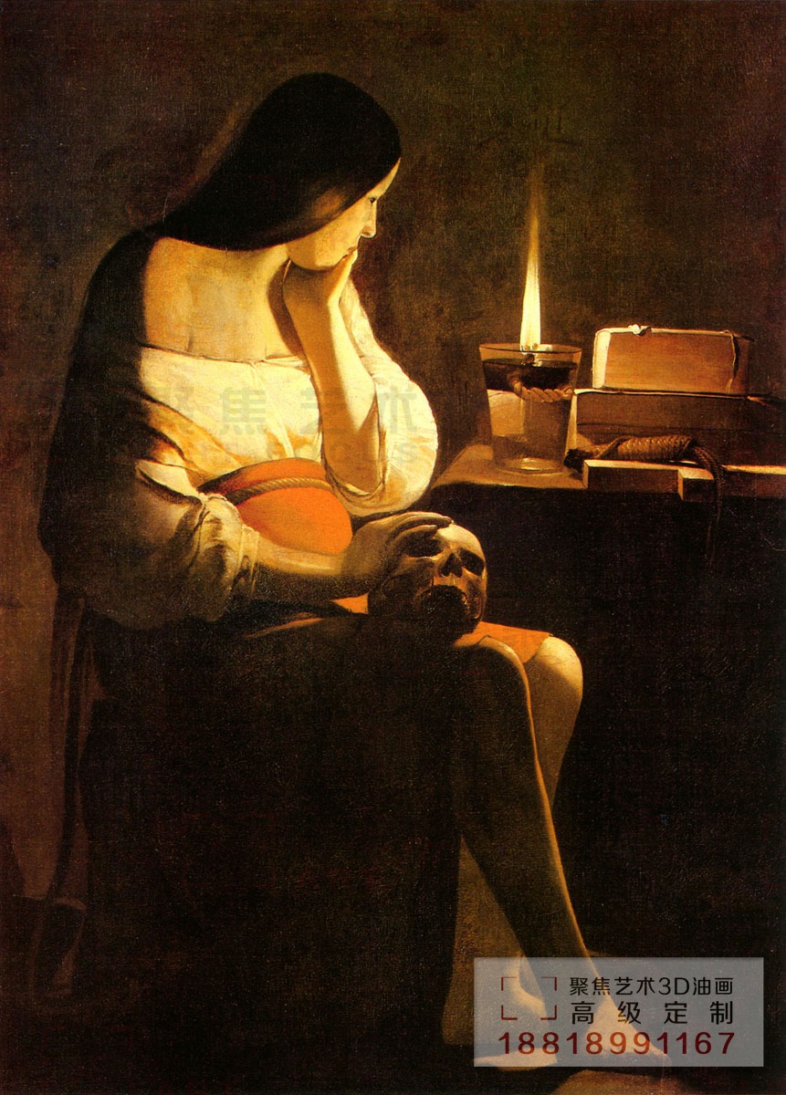 法·georges de la tour 乔治·德·拉图尔,美术史上一位擅长描绘光线