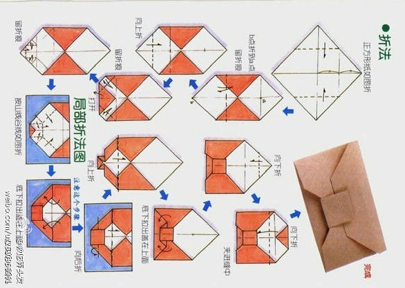 亲手做信封