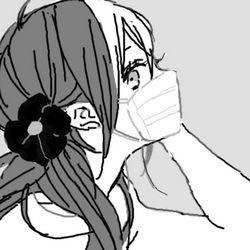 女头 黑白[cp]#头像系列##头像##日本动漫##动漫头像#[/cp]