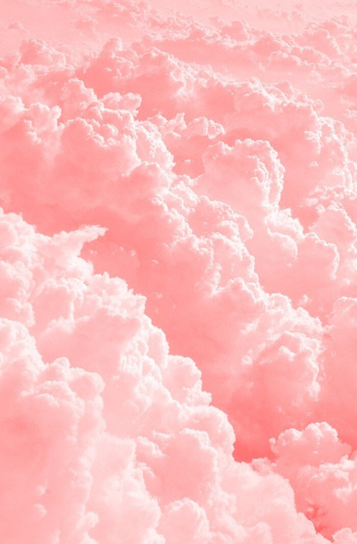 天空 云朵 粉色