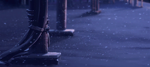 「美得分不清二三次元」#雪# #二次元风景# 侵删转