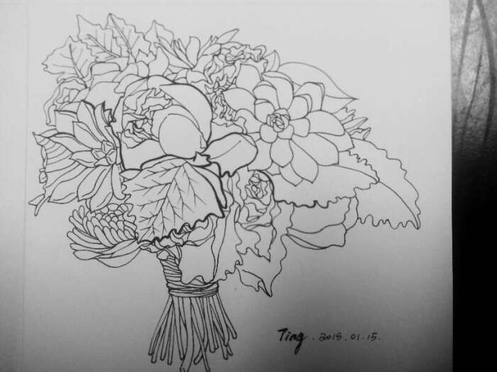 捧花