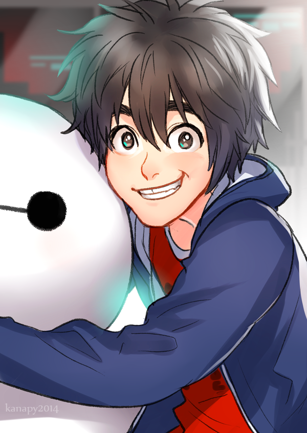 big hero 6 (超能陆战队) hiro hamada (小宏) baymax(大白)