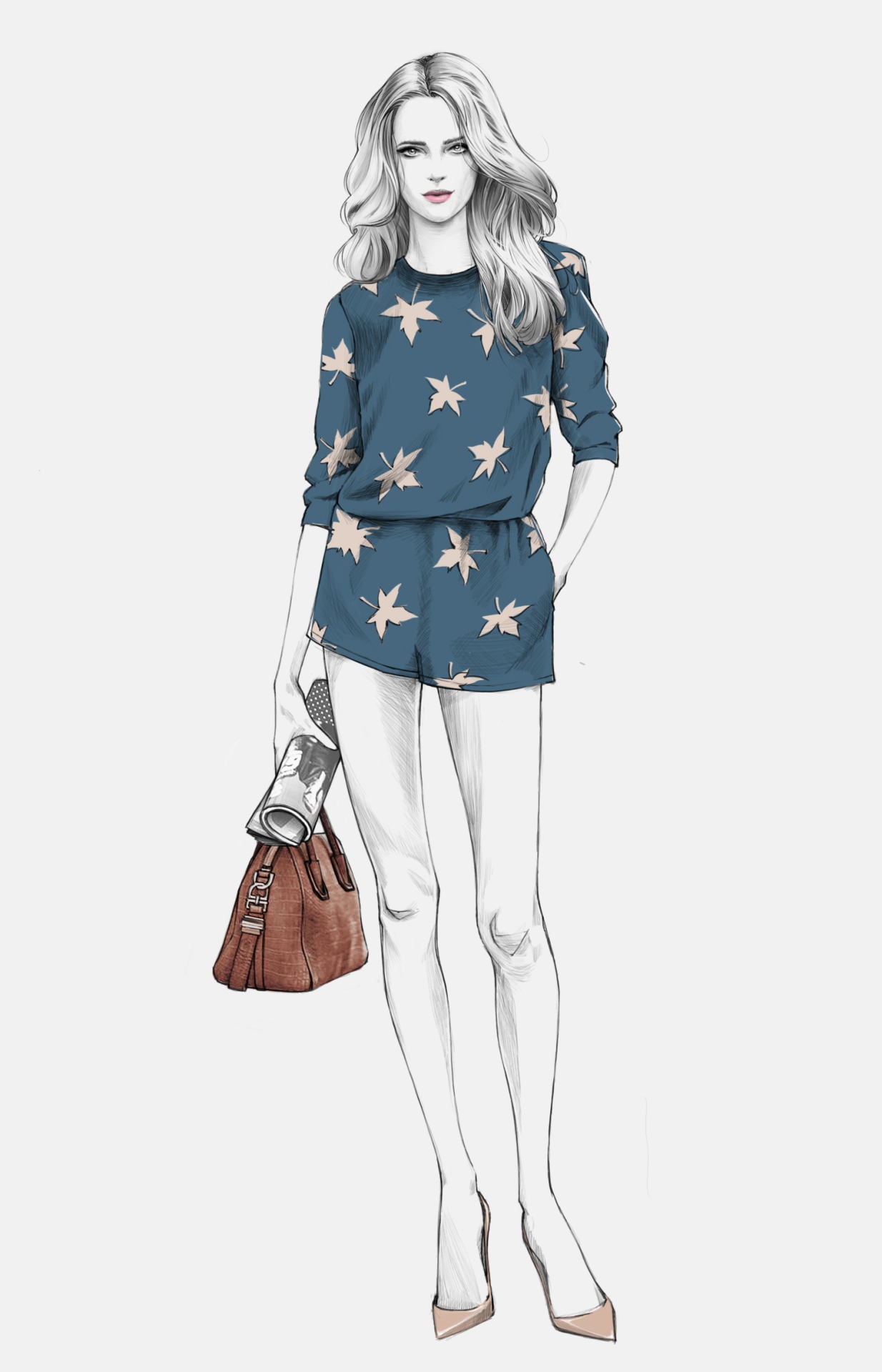 fashion illustrations by alex tang