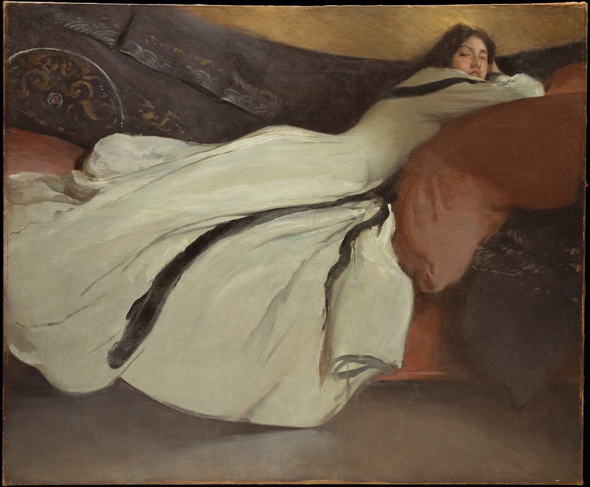 美国油画家约翰.怀特.亚历山大(john white alexander (1856 – 1915)