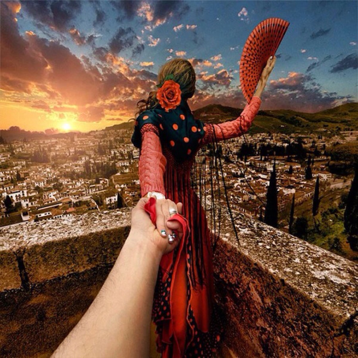 murad osmann,《follow me》#摄影 #情侣 #旅行 #牵手 #头像