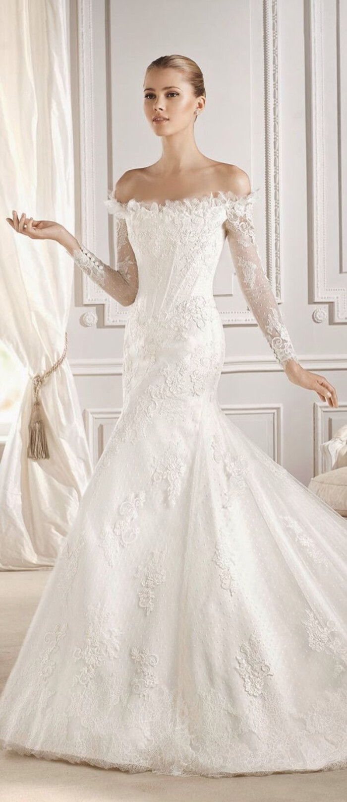 西班牙皇室品牌La sposa 2015婚纱系列-堆糖,