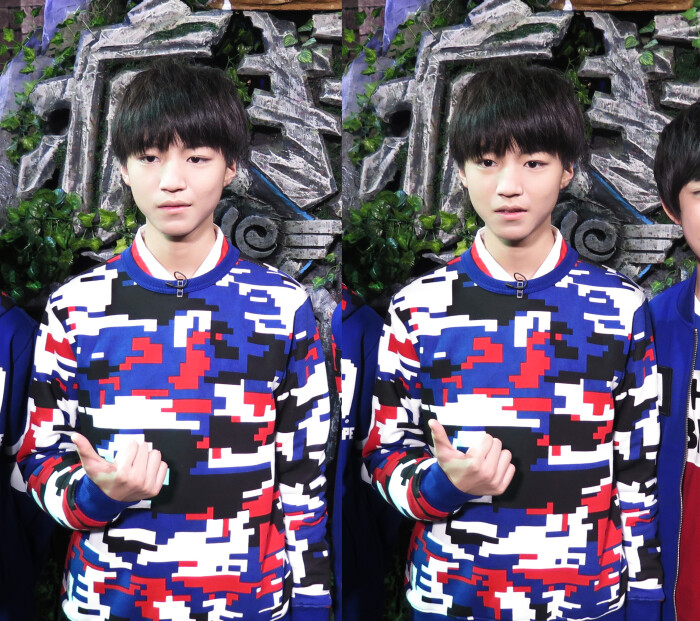 tfboys王俊凯 王俊凯,2015.01.24疯狂的麦咭录制 cr.logo