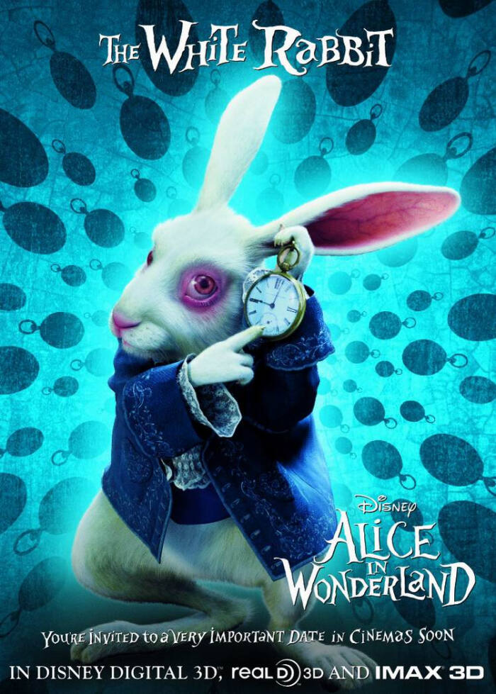 《爱丽丝梦游仙境》白兔先生