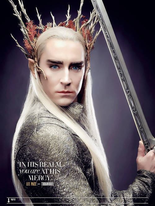 精灵王 瑟兰迪尔 莱戈拉斯 thranduil legolas