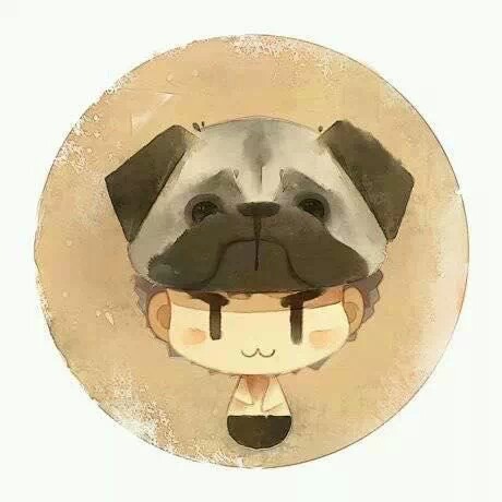 单身狗系列圆头像,单身也得单的萌萌哒!(╬ 61 ^61 ) by:梁阿渣