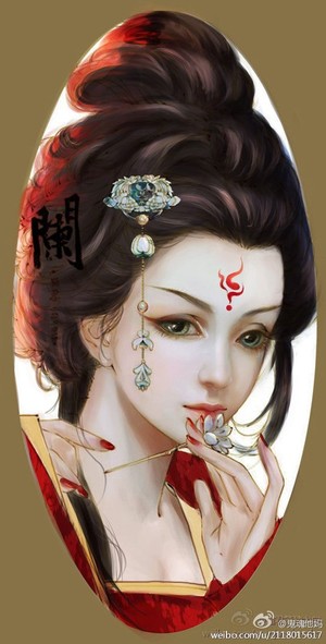 手绘~美男~妖孽~美女~古风场景~古风成双成对~q版古风 『点缀宫妆面』
