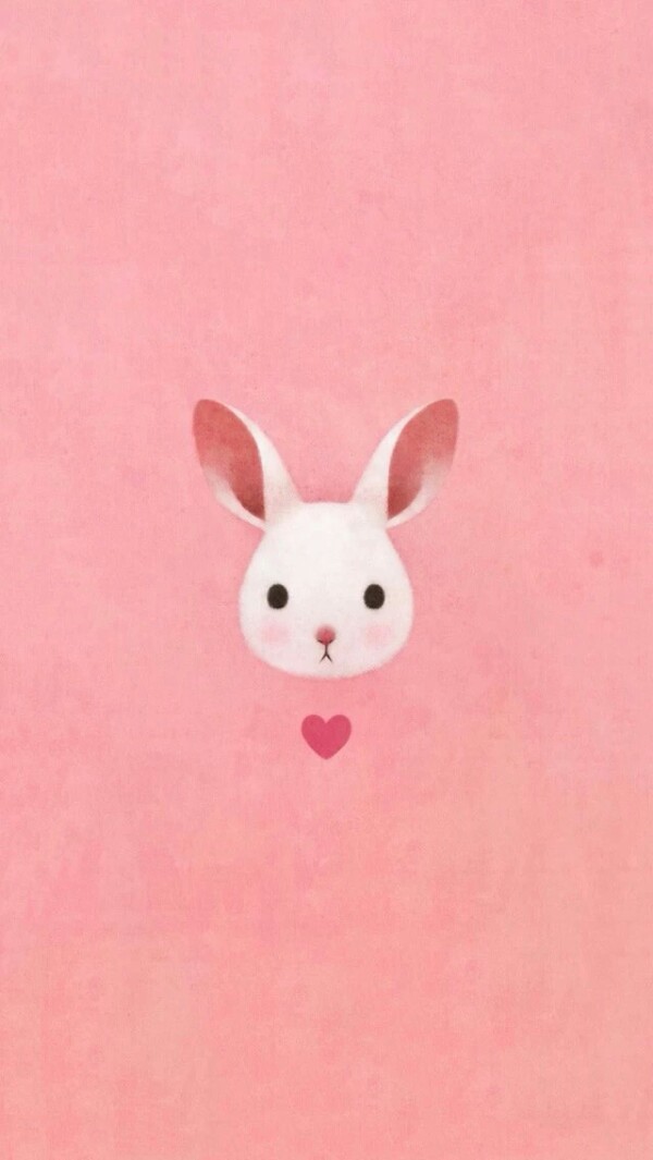 「壁纸」可爱 粉色系 萌萌哒小兔兔
