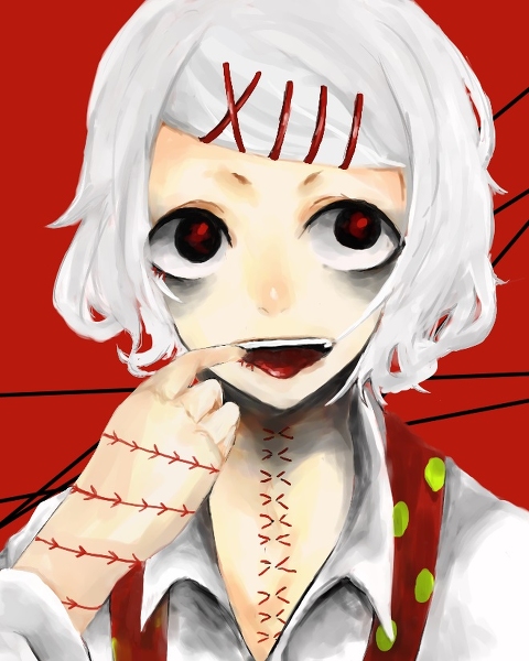 〔侵删〕萌萌哒什造(/≥▽≤/)#铃屋什造##东京食尸鬼##东京喰种##拾