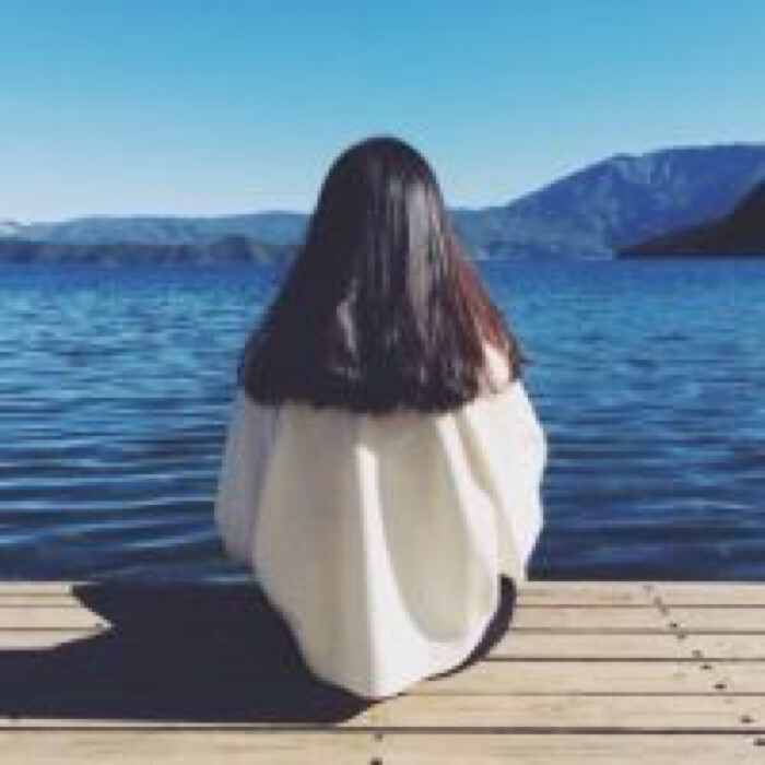 海边头像 女生