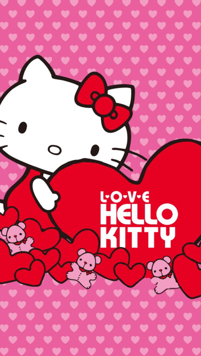 hello kitty,苹果6,iphone 6 plus高清壁纸