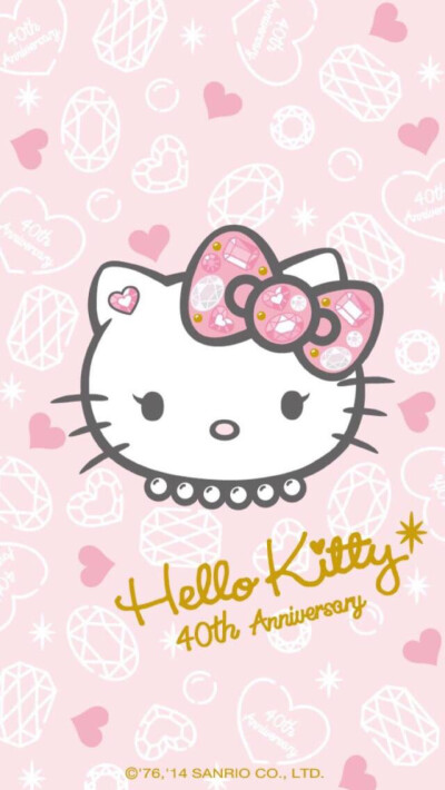 hello kitty 手机壁纸 可爱 卡通 凯蒂猫 鸡啼猫