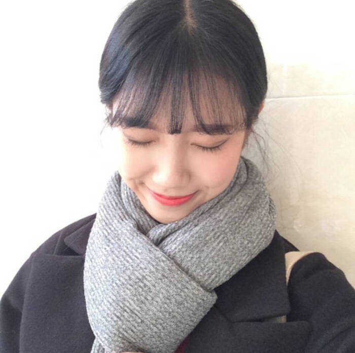 女生头像 韩范 空气刘海 美女 小清新 非主流 可爱 个性 长发妹子