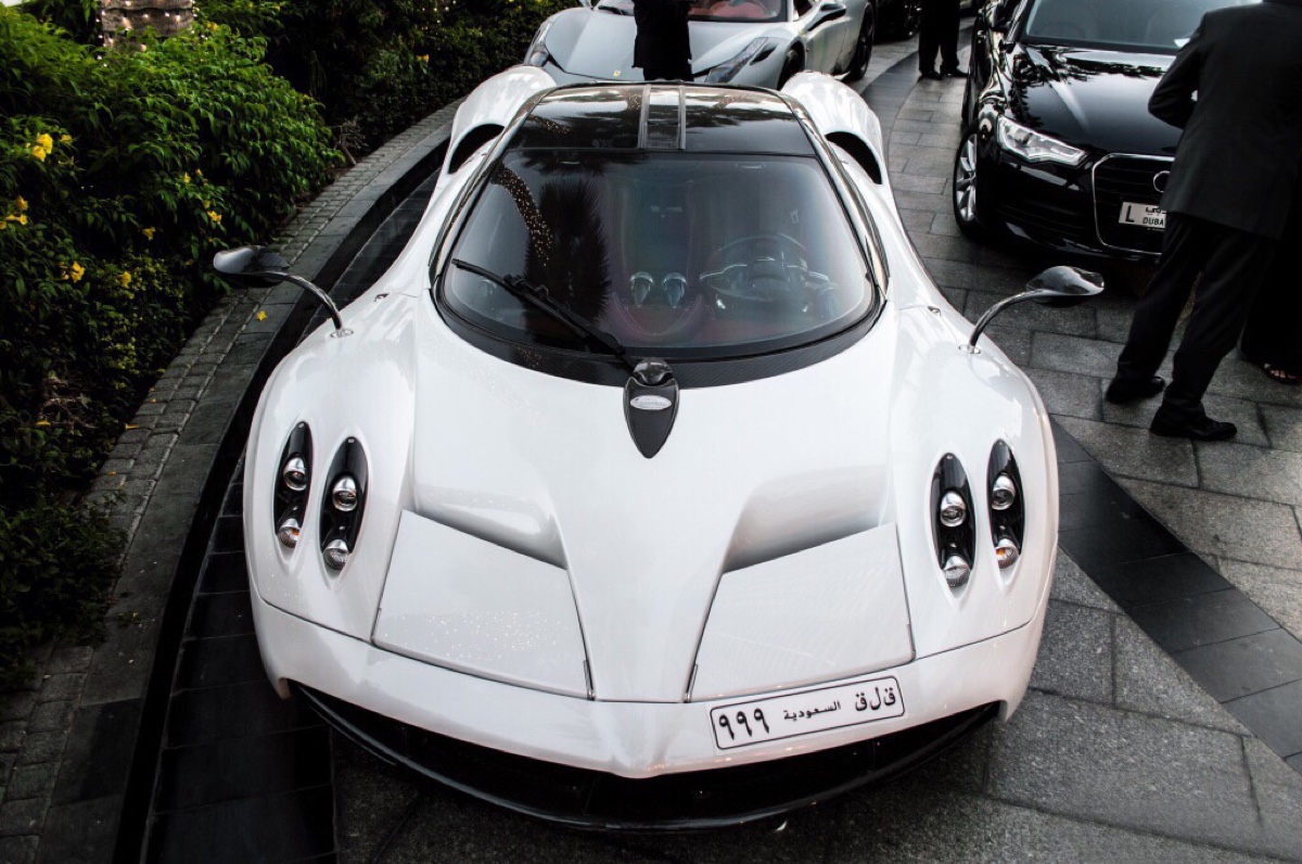 白色风神 —— 帕加尼pagani huayra