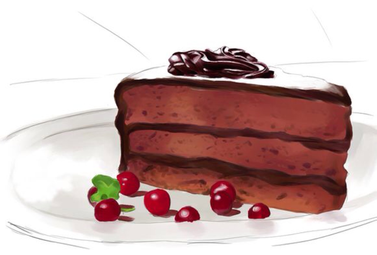 【来自二次元的美食】美食 二次元 萌萌哒 蛋糕甜点 壁纸 手绘