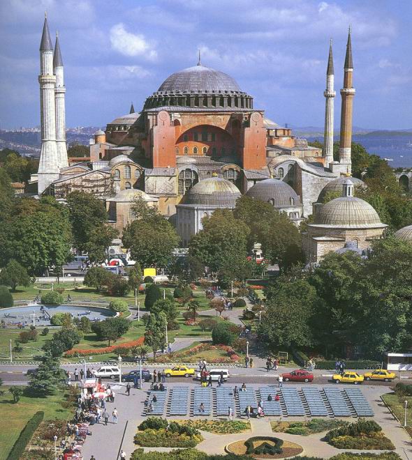 土耳其——圣索菲亚大教堂.