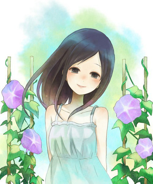 动漫图(花海边境)