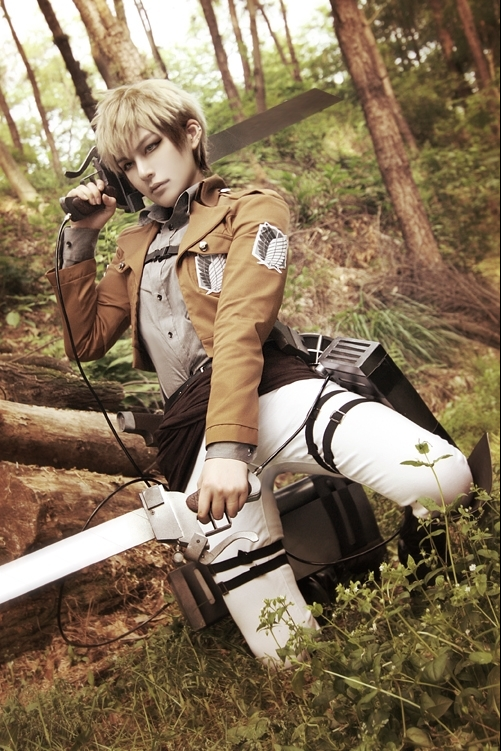 【2】reach青春(来自韩国的coser)cos 《进击的巨人》让·基尔希斯坦