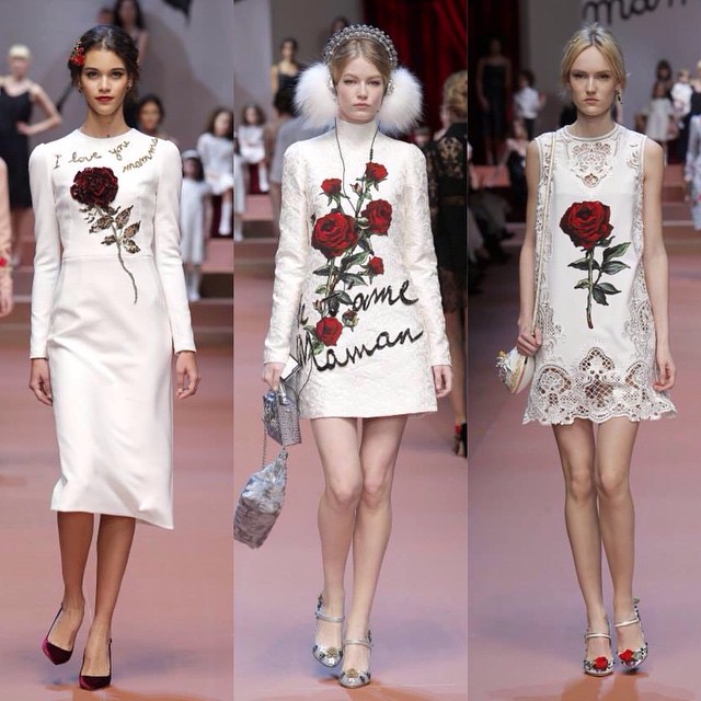 dolce&amp;gabbana winter 2016 women"s fashion show