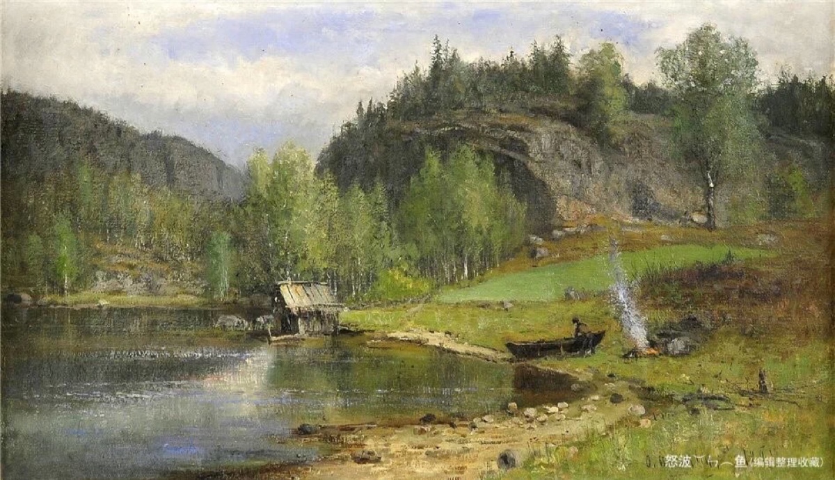 瑞典艺术家 奥洛夫赫梅林油画风景欣赏